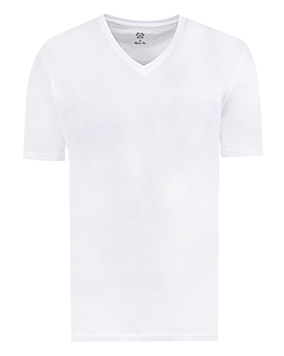 Ds Damat Regular Fit Beyaz T-shirt. 1