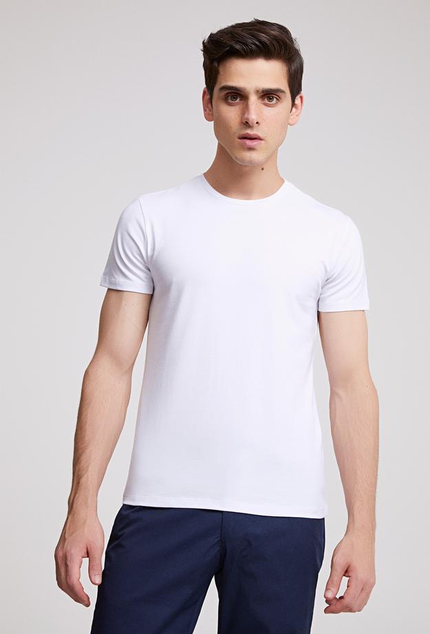 Ds Damat Slim Fit Standart 3'lü T-shirt