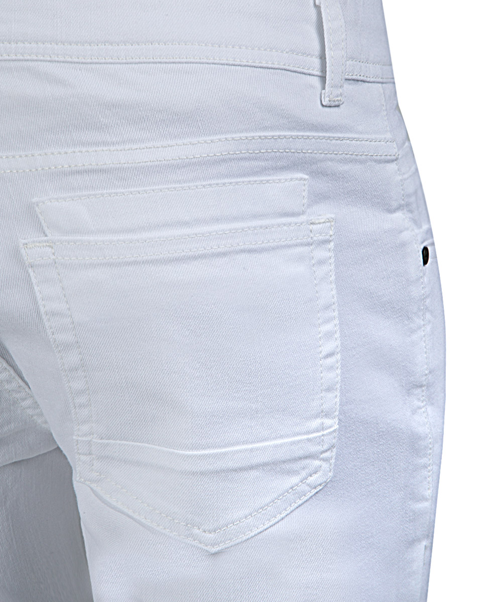 Damat Tween Tween Super Slim Fit Beyaz Denim Pantolon. 3