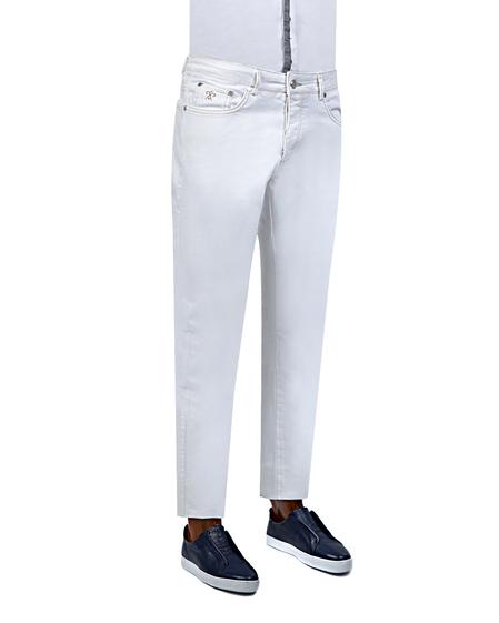 Damat Slim Fit Beyaz Denim Pantolon - 8681649163305 | Damat Tween