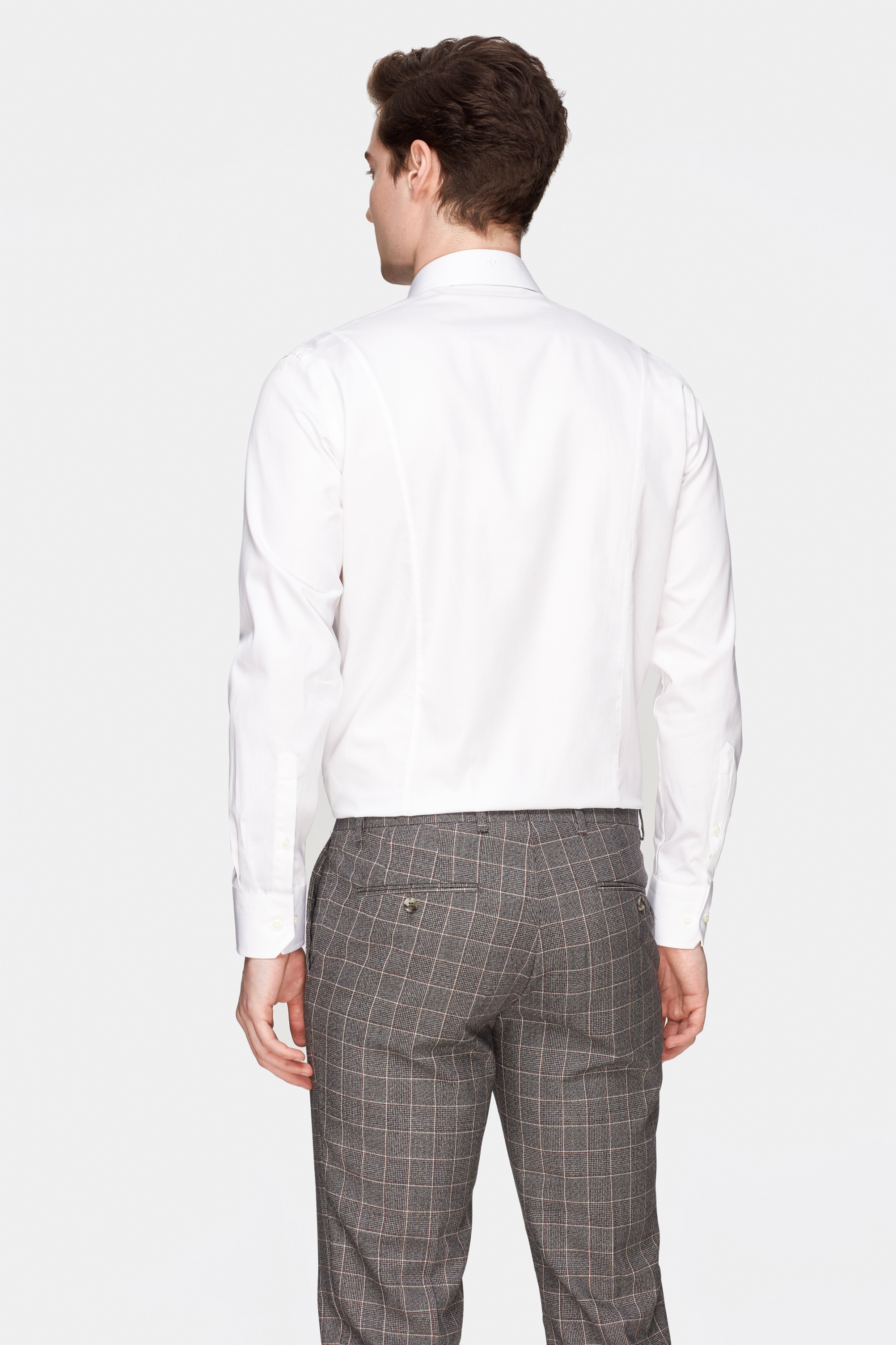 Damat Tween Damat Slim Fit Beyaz %100 Pamuk Gömlek. 3