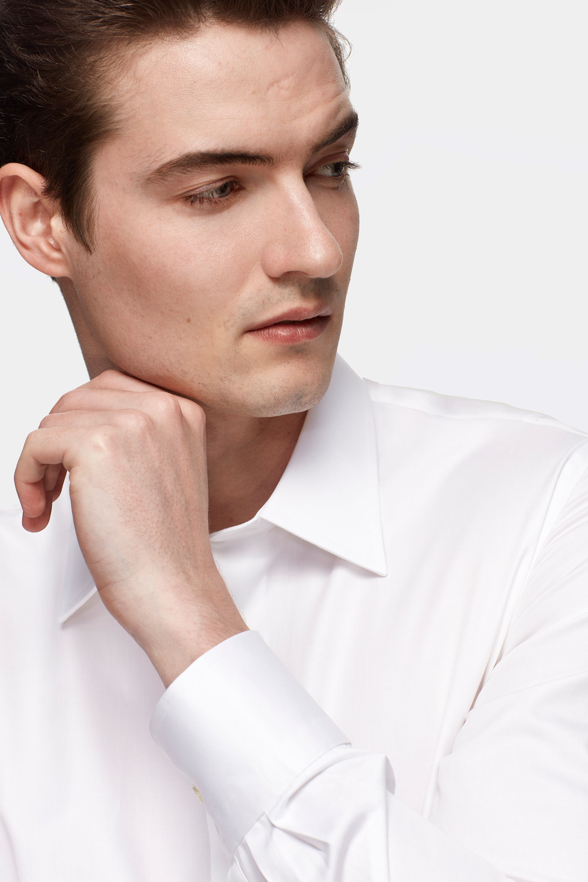Damat Tween Damat Slim Fit Beyaz %100 Pamuk Gömlek. 2