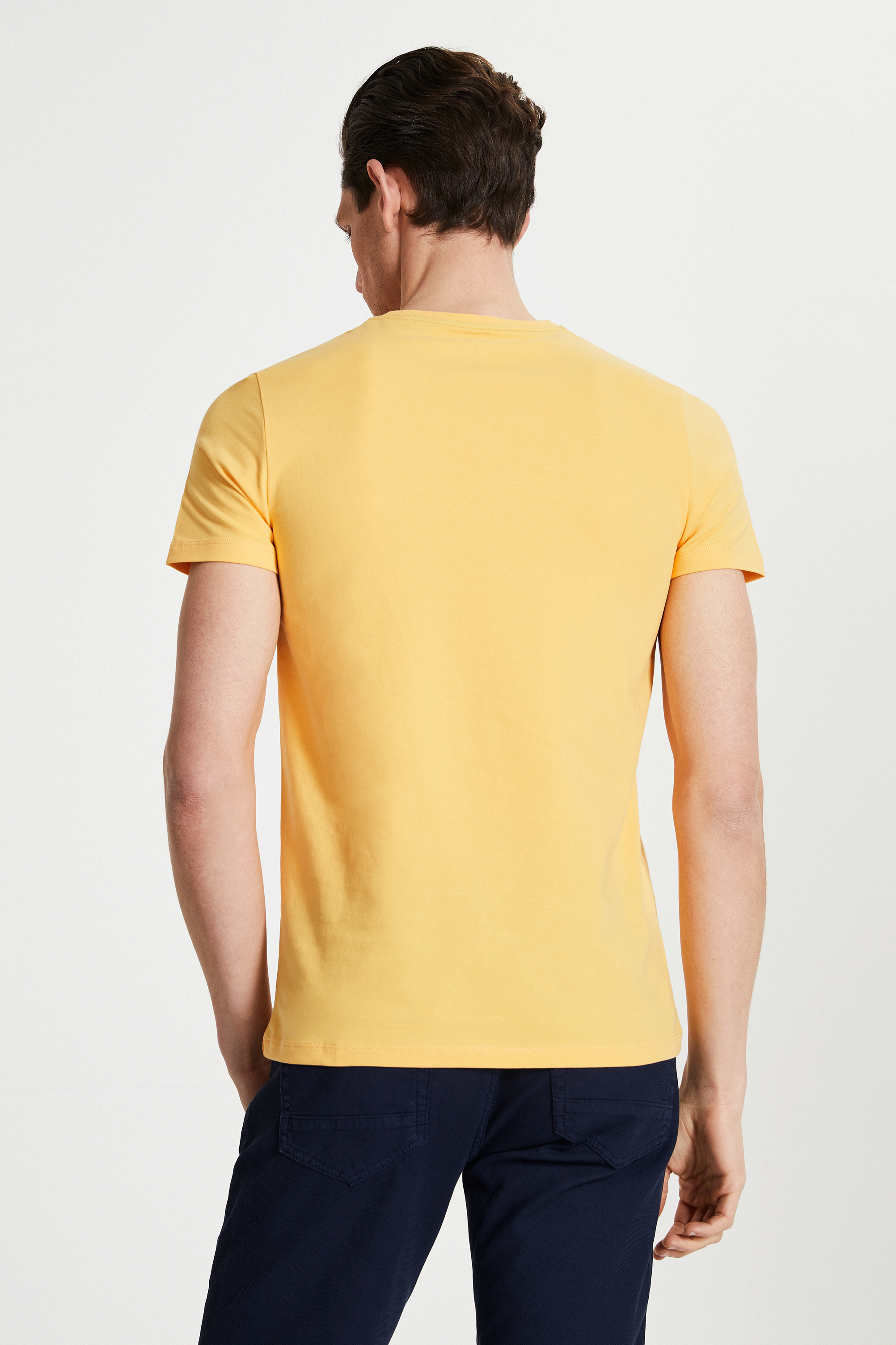Damat Tween Tween Sarı Baskılı Baskılı T-Shirt. 4