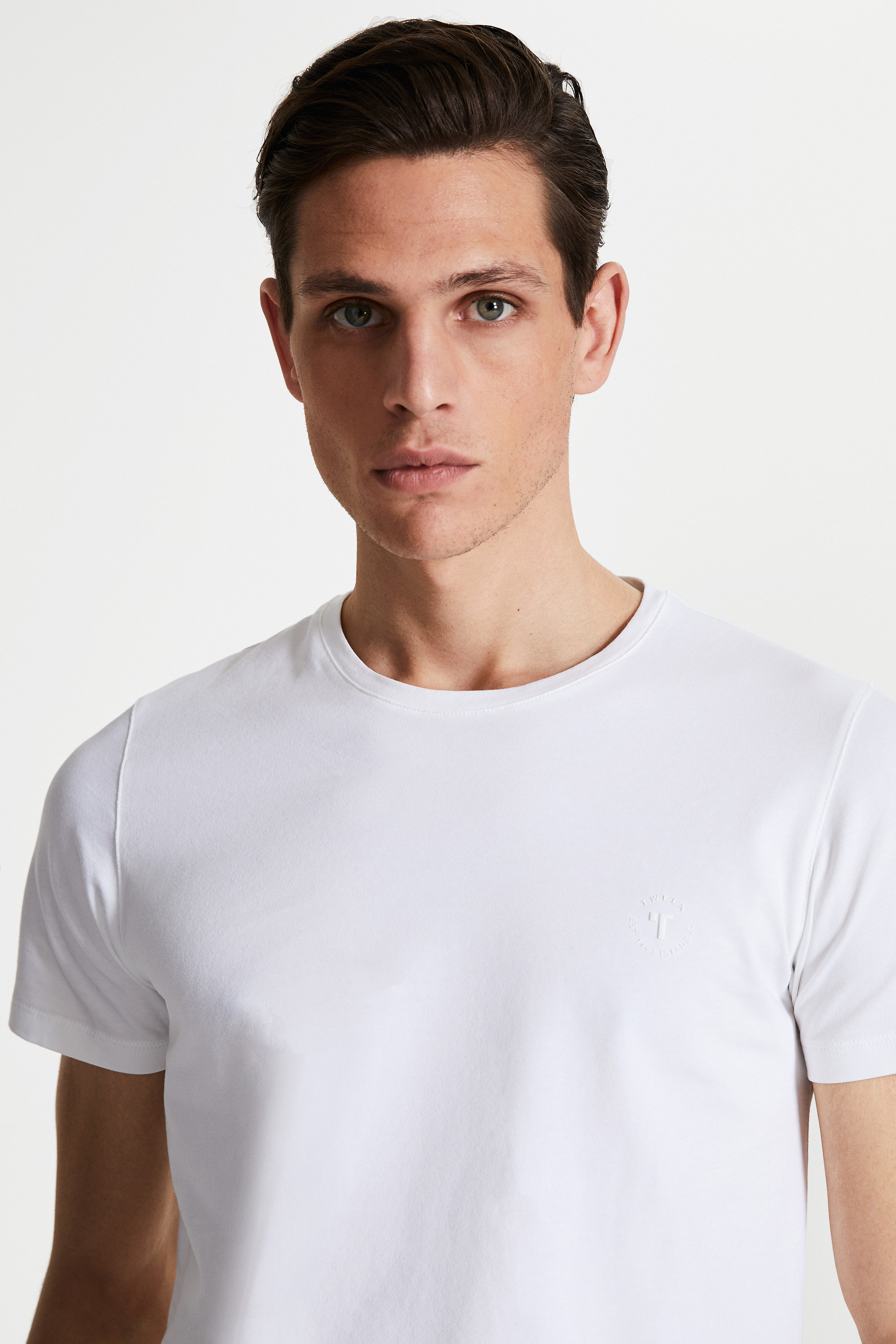 Damat Tween Tween Beyaz Baskılı T-shirt. 2