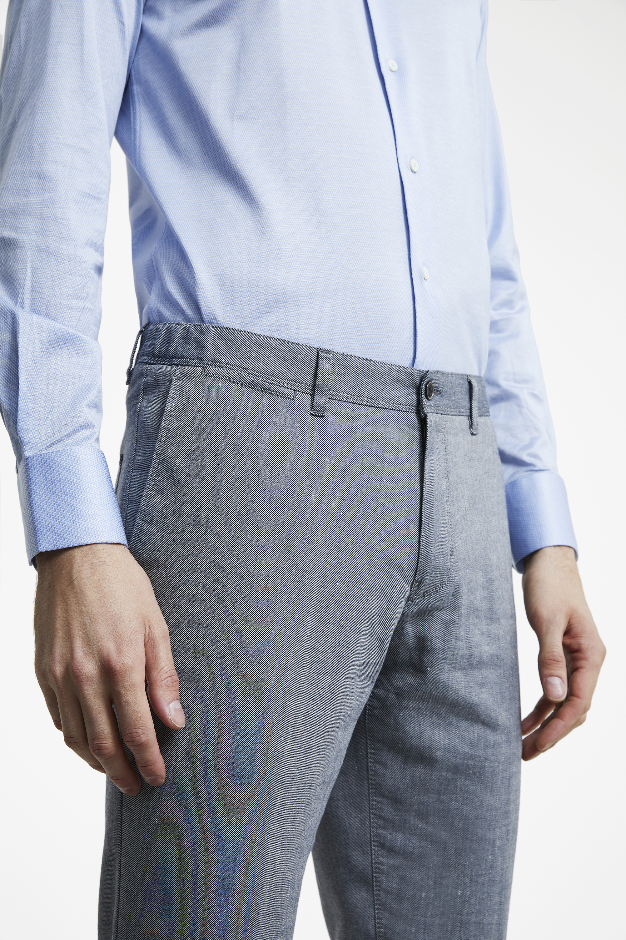 Damat Tween Damat Slim Fit Mavi Chino Pantolon. 1
