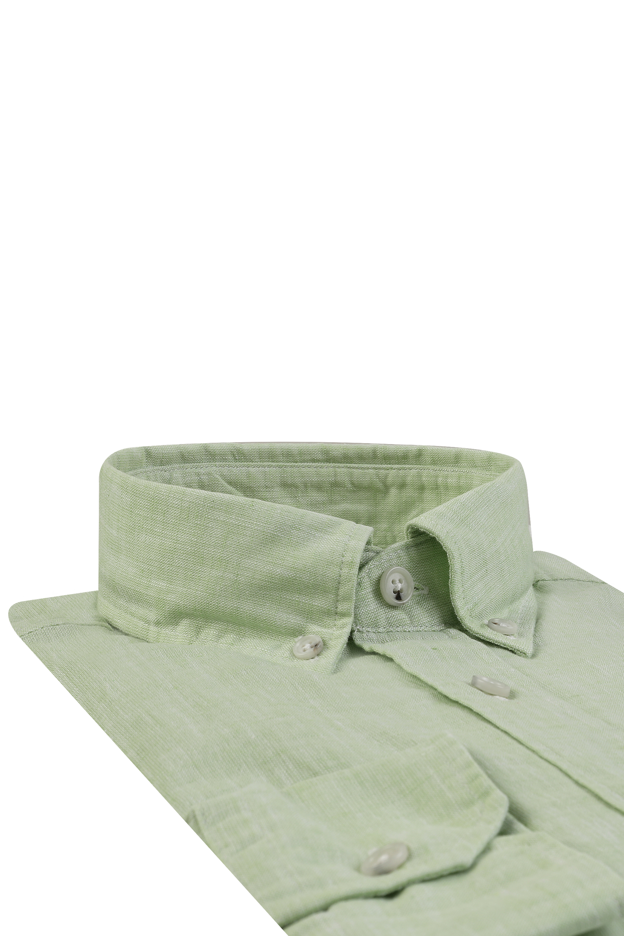 Damat Tween Damat Comfort Yeşil Düz Gömlek. 2