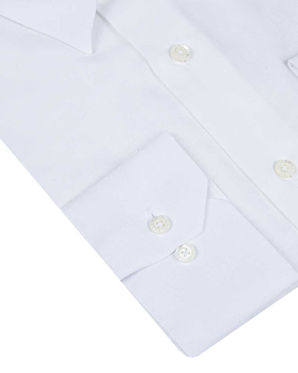 Damat Tween Damat Slim Fit Beyaz Desenli Gömlek. 4