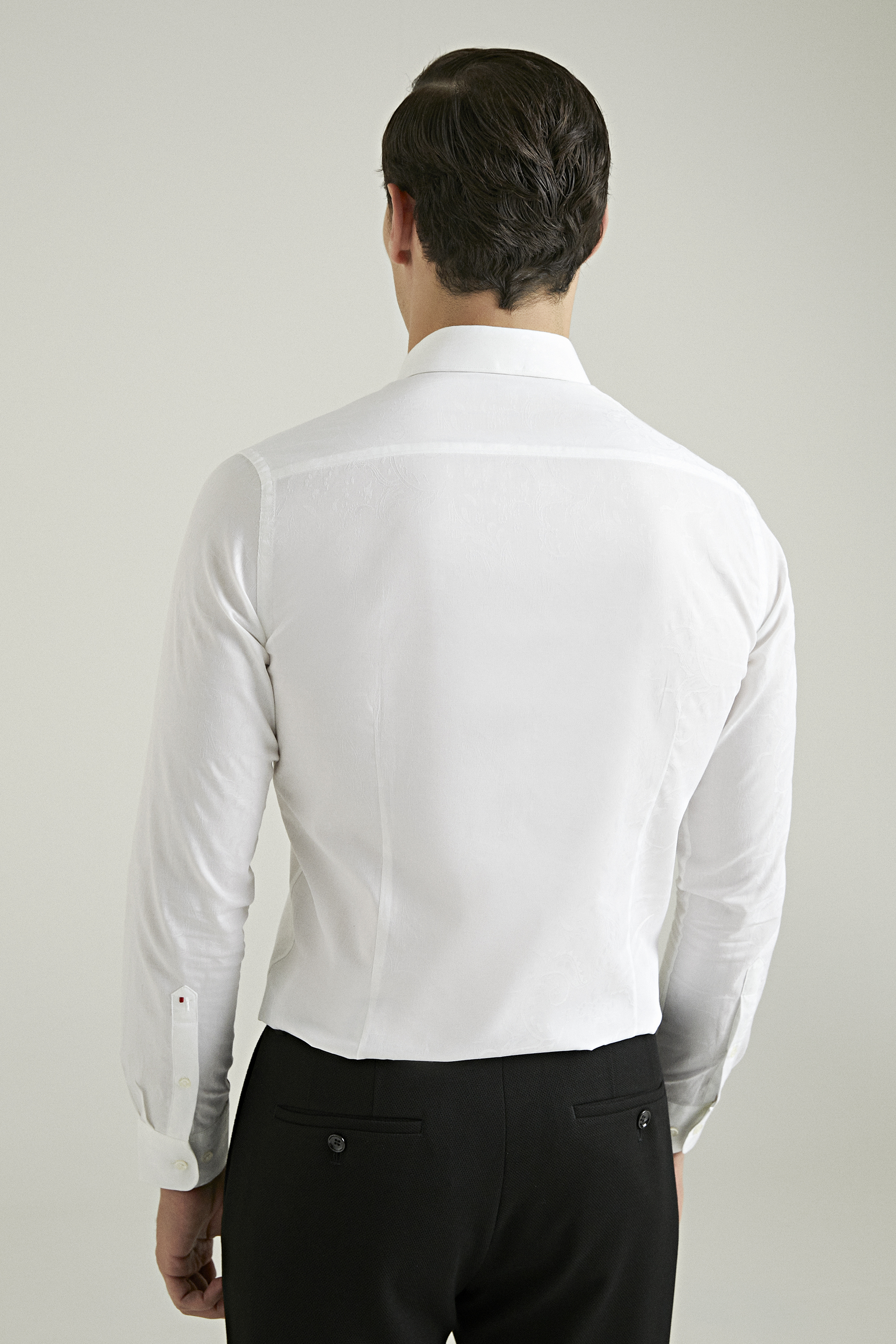 Damat Tween Tween Slim Fit Beyaz Gömlek. 4