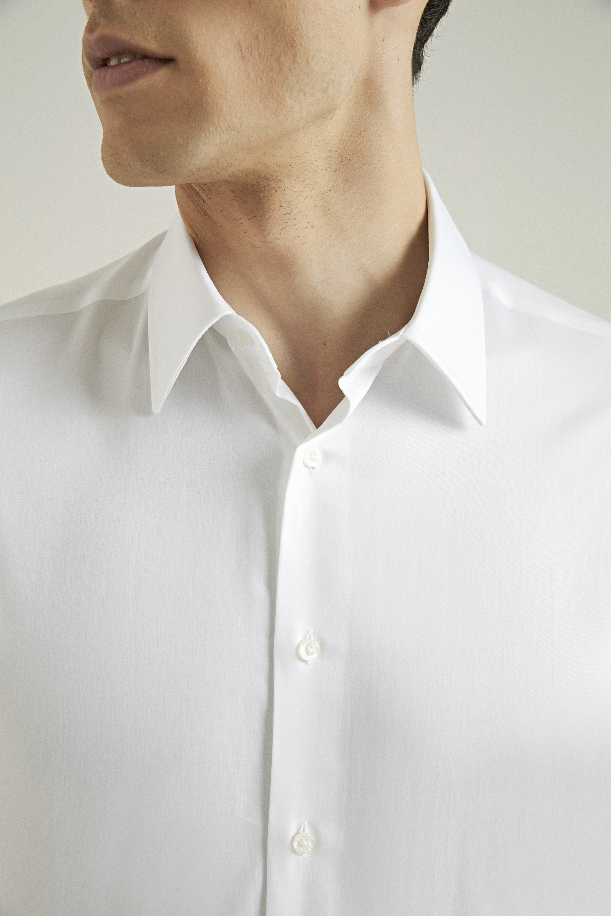 Damat Tween Damat Comfort Beyaz Düz Gömlek. 3
