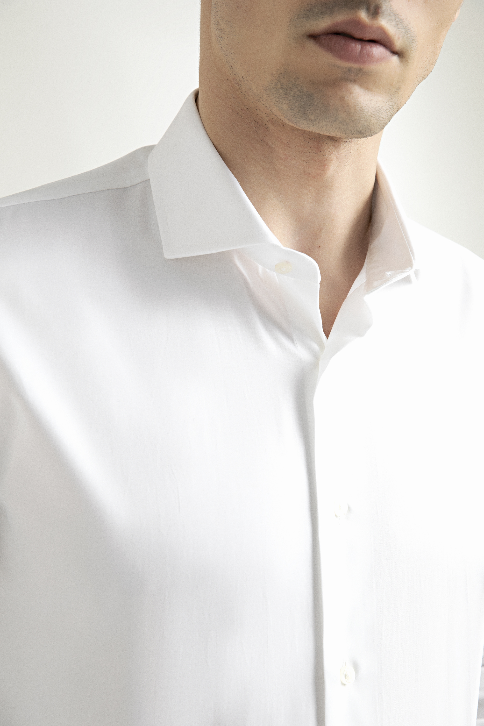 Damat Tween Damat Slim Fit Beyaz %100 Pamuk Gömlek. 3