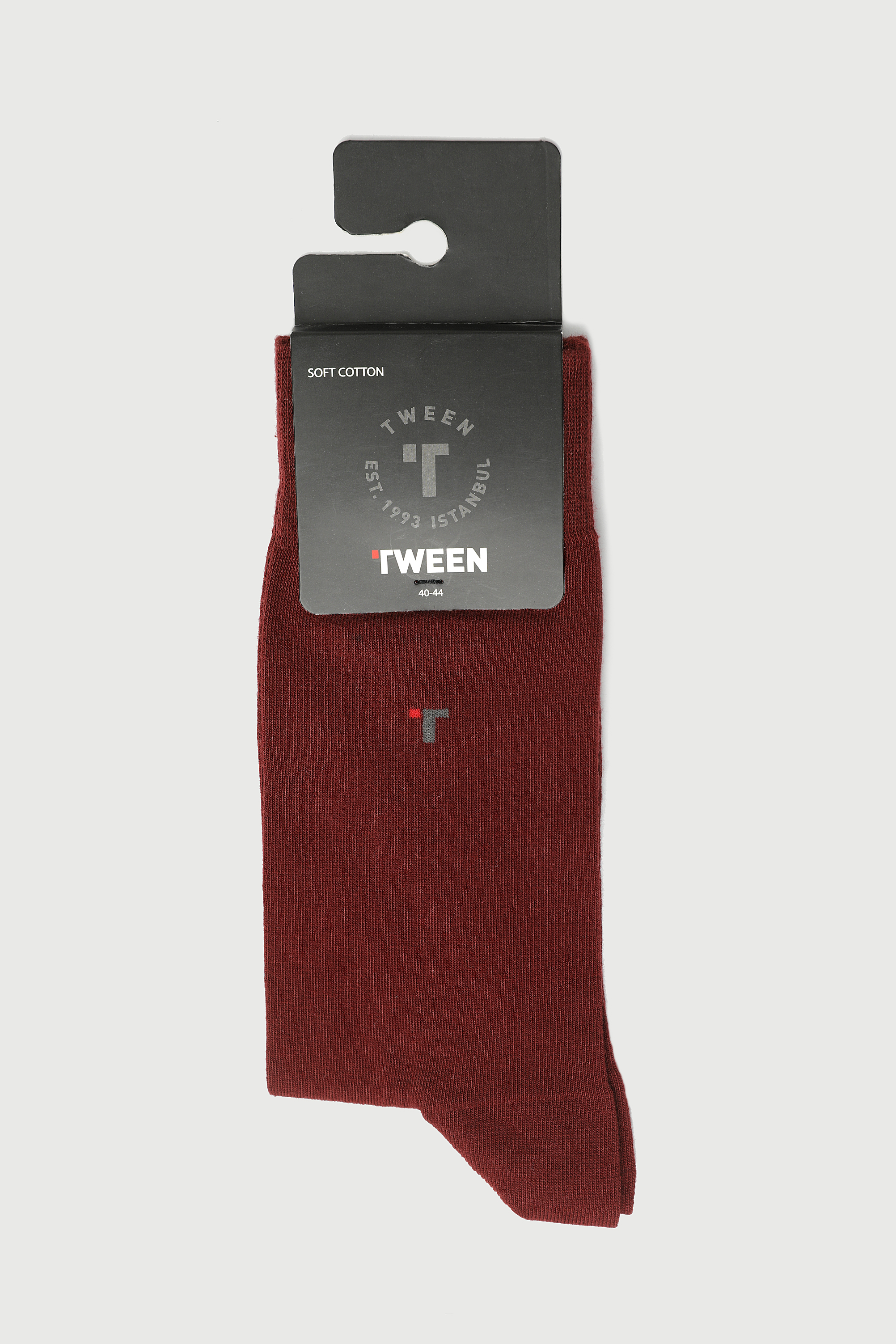 Damat Tween Tween Bordo Çorap. 1