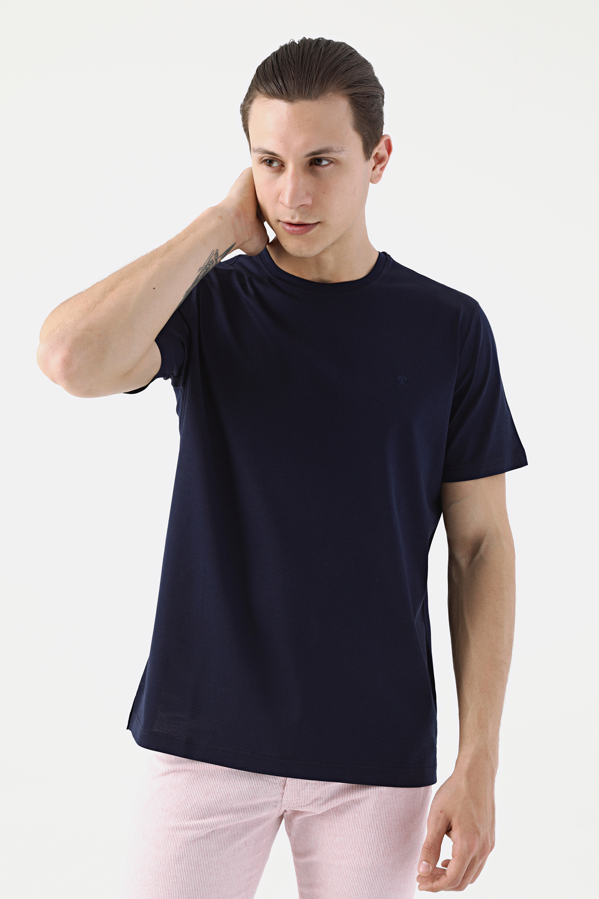 Damat Tween Damat Lacivert %100 Pamuk T-Shirt. 1