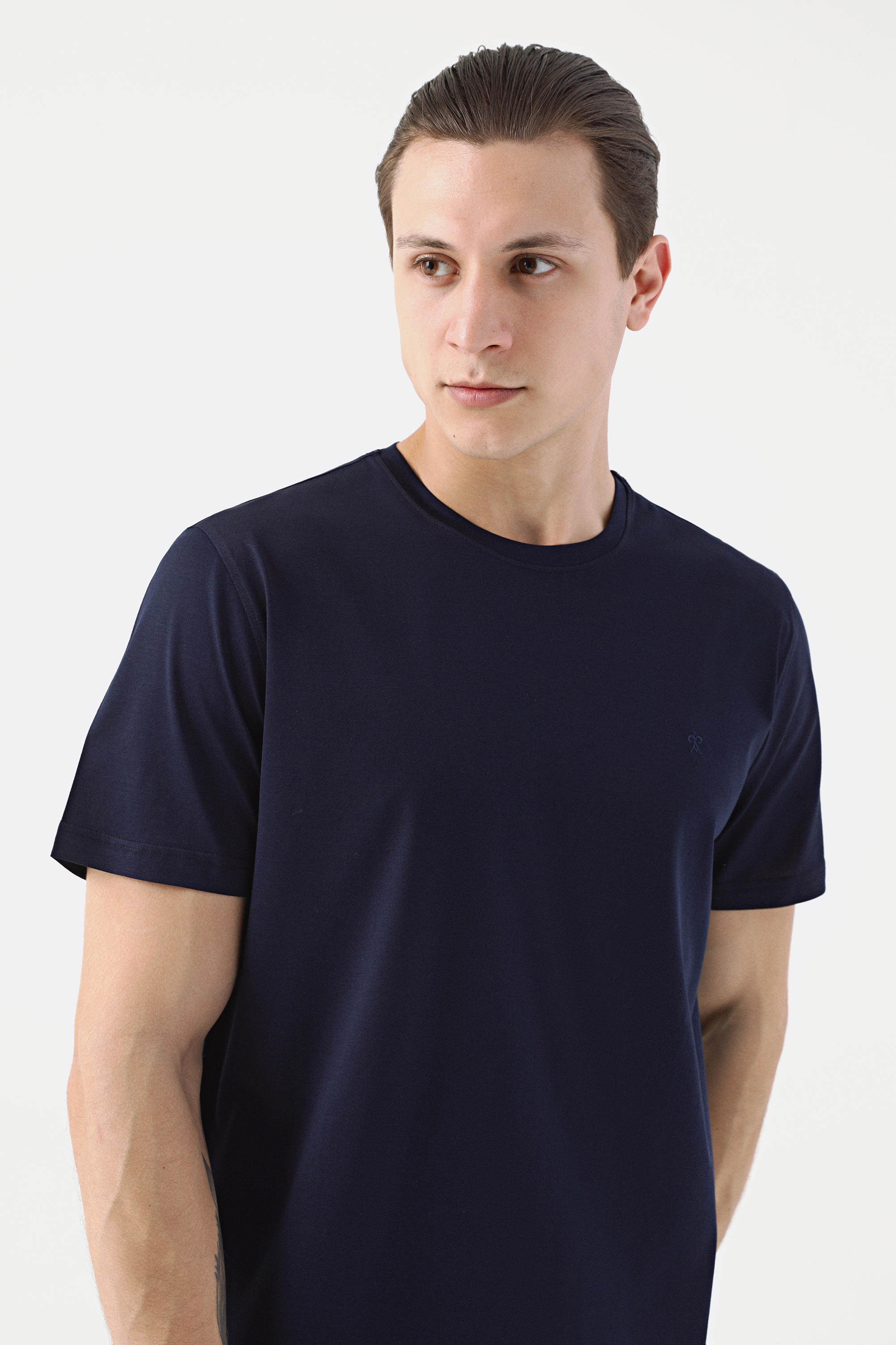 Damat Tween Damat Lacivert %100 Pamuk T-Shirt. 2