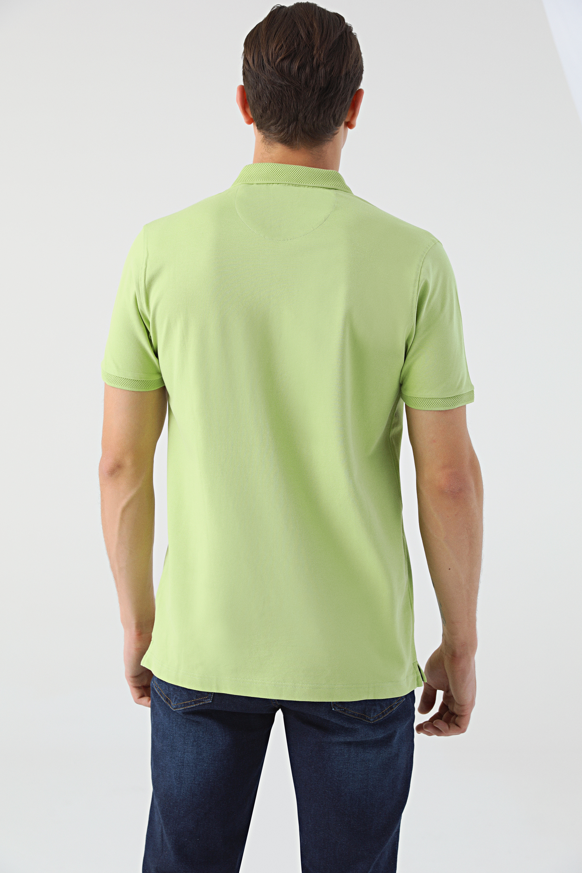 Damat Tween Tween Yeşil Nakışlı %100 Pamuk T-Shirt. 4