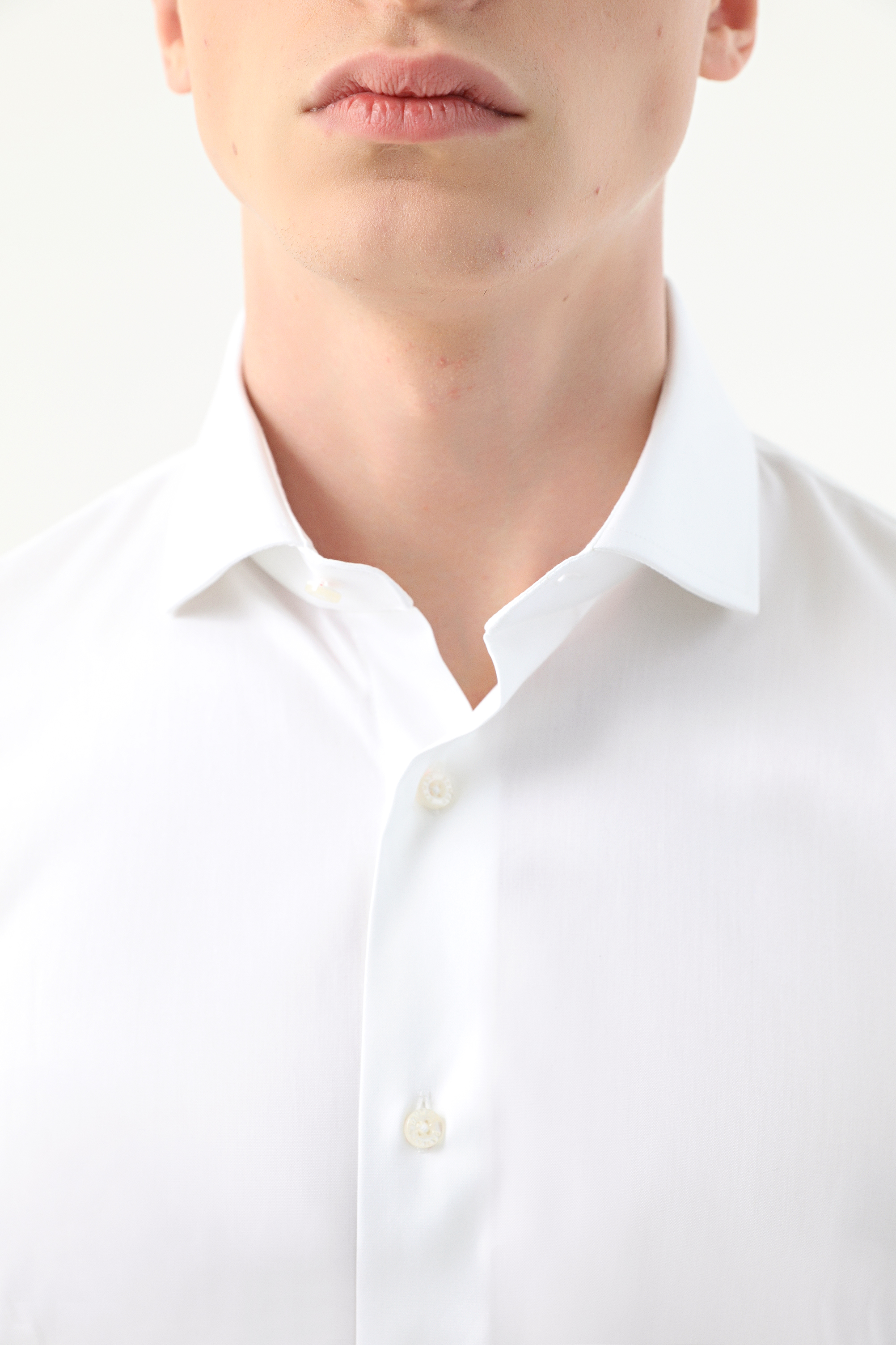 Damat Tween Damat Slim Fit Beyaz Desenli Nano Care Gömlek. 3