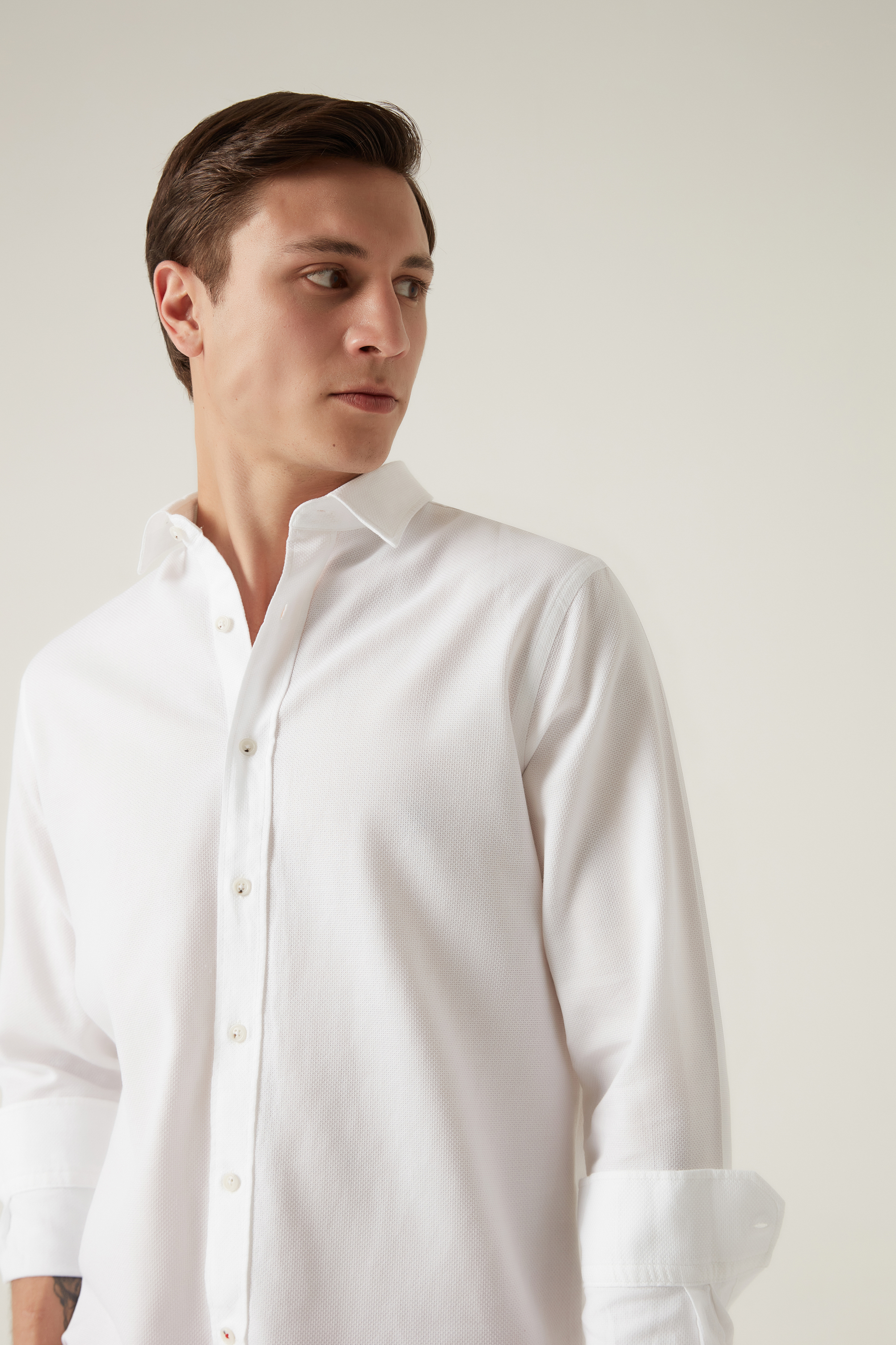 Damat Tween Damat Comfort Beyaz Gömlek. 1