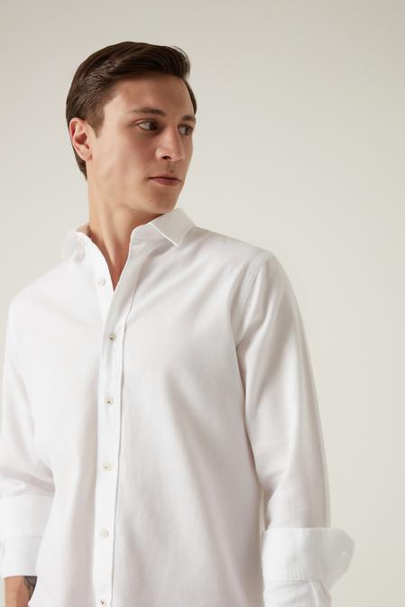 Damat Comfort Beyaz Gömlek - 8682365687793 | Damat Tween