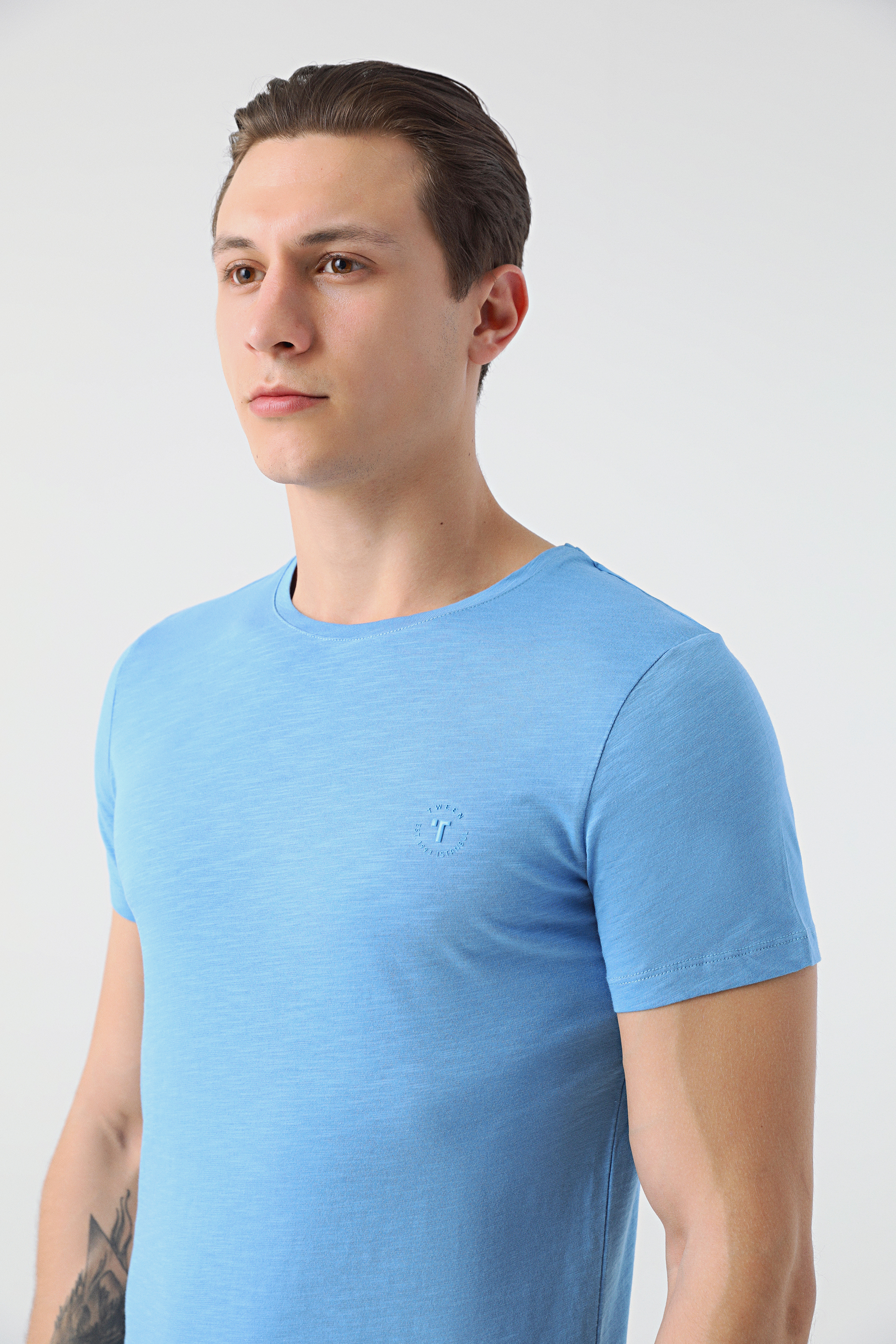 Damat Tween Tween Mavi Baskılı T-shirt. 2