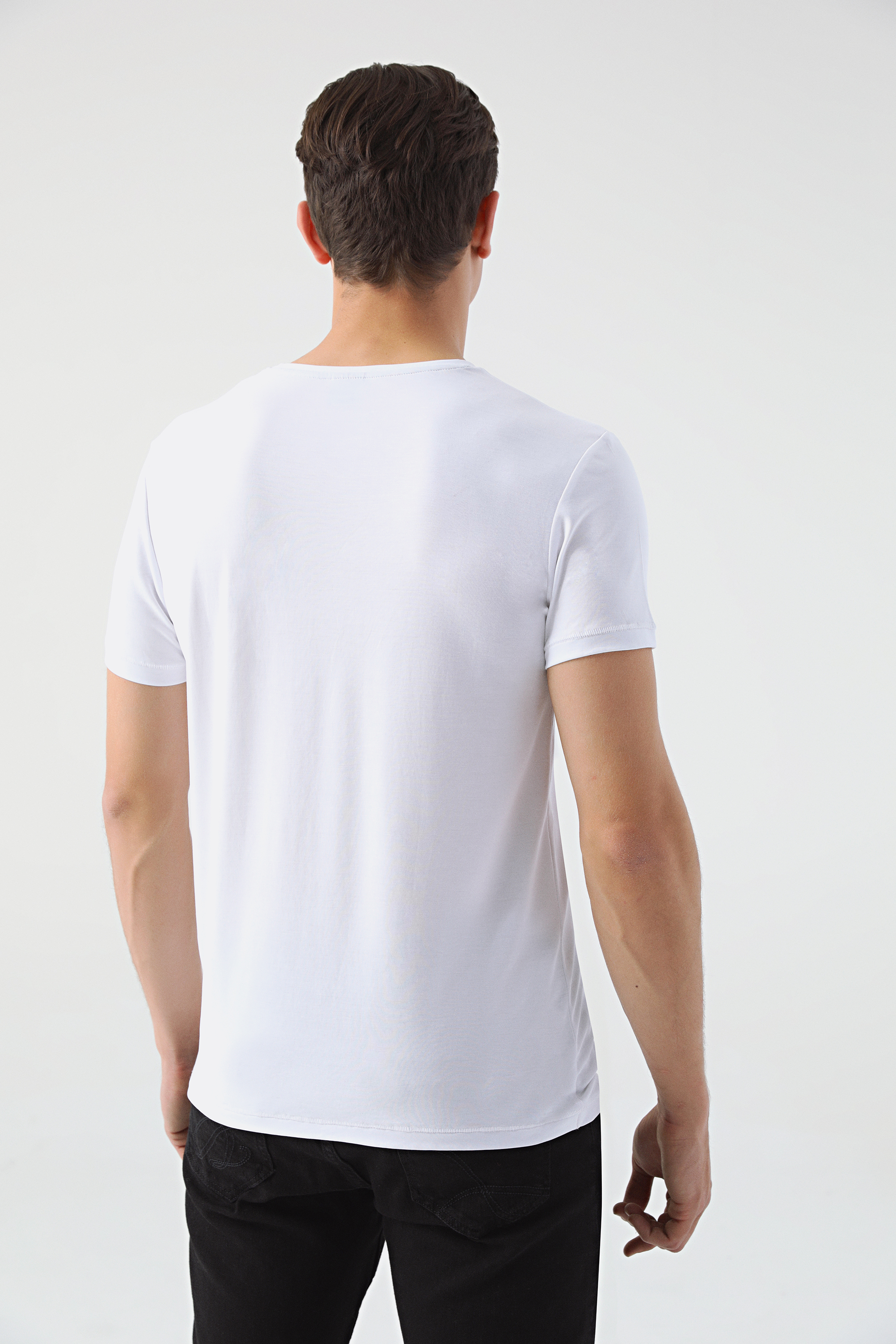 Damat Tween Tween Beyaz Baskılı T-Shirt. 3