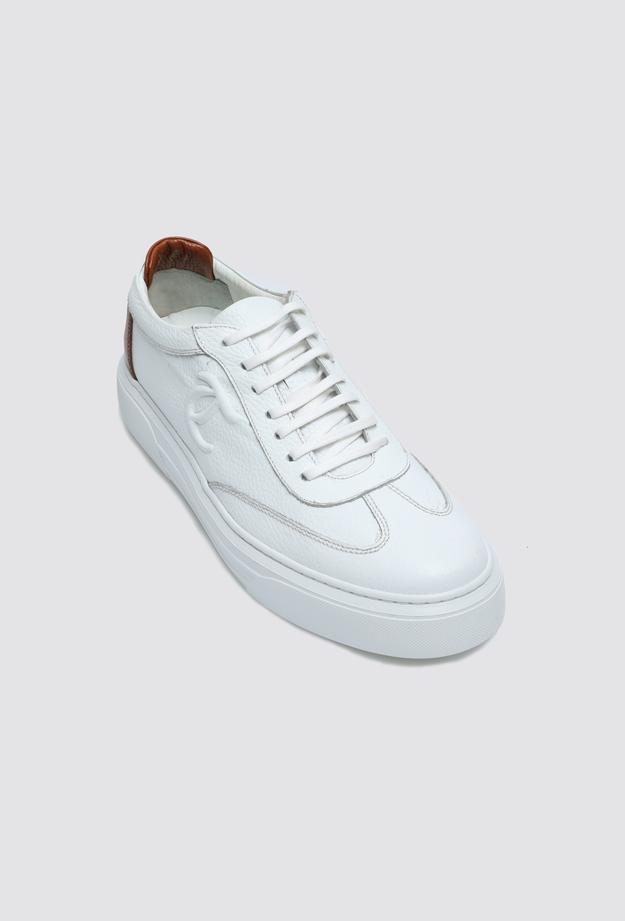 Twn Beyaz %100 Deri Ayakkabı