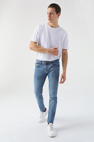 Tween Super Slim Fit Mavi Denim Pantolon - 8682365138059 | Damat Tween