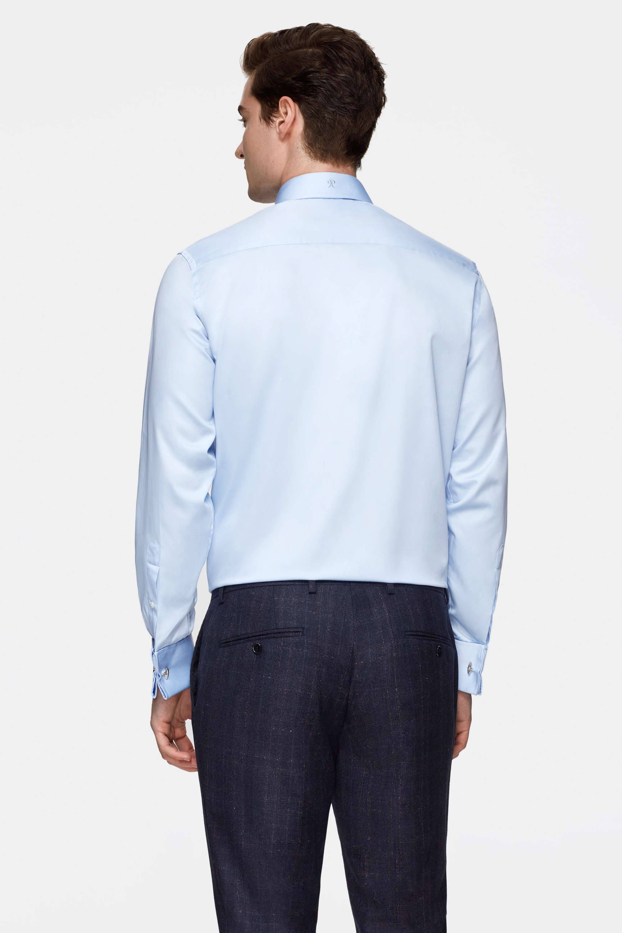 Damat Tween Damat Comfort Açık Mavi Düz Nano Care Gömlek. 4