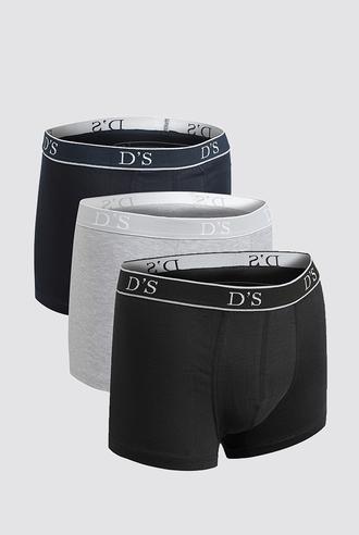Ds Damat Karma Renk Boxer Set - 8682060741677 | D'S Damat