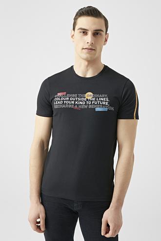 Tween Siyah T-shirt - 8681649692560 | Damat Tween