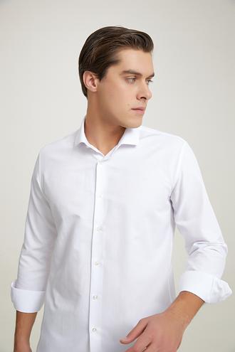 Tween Slim Fit Beyaz Gömlek - 8682365691226 | Damat Tween