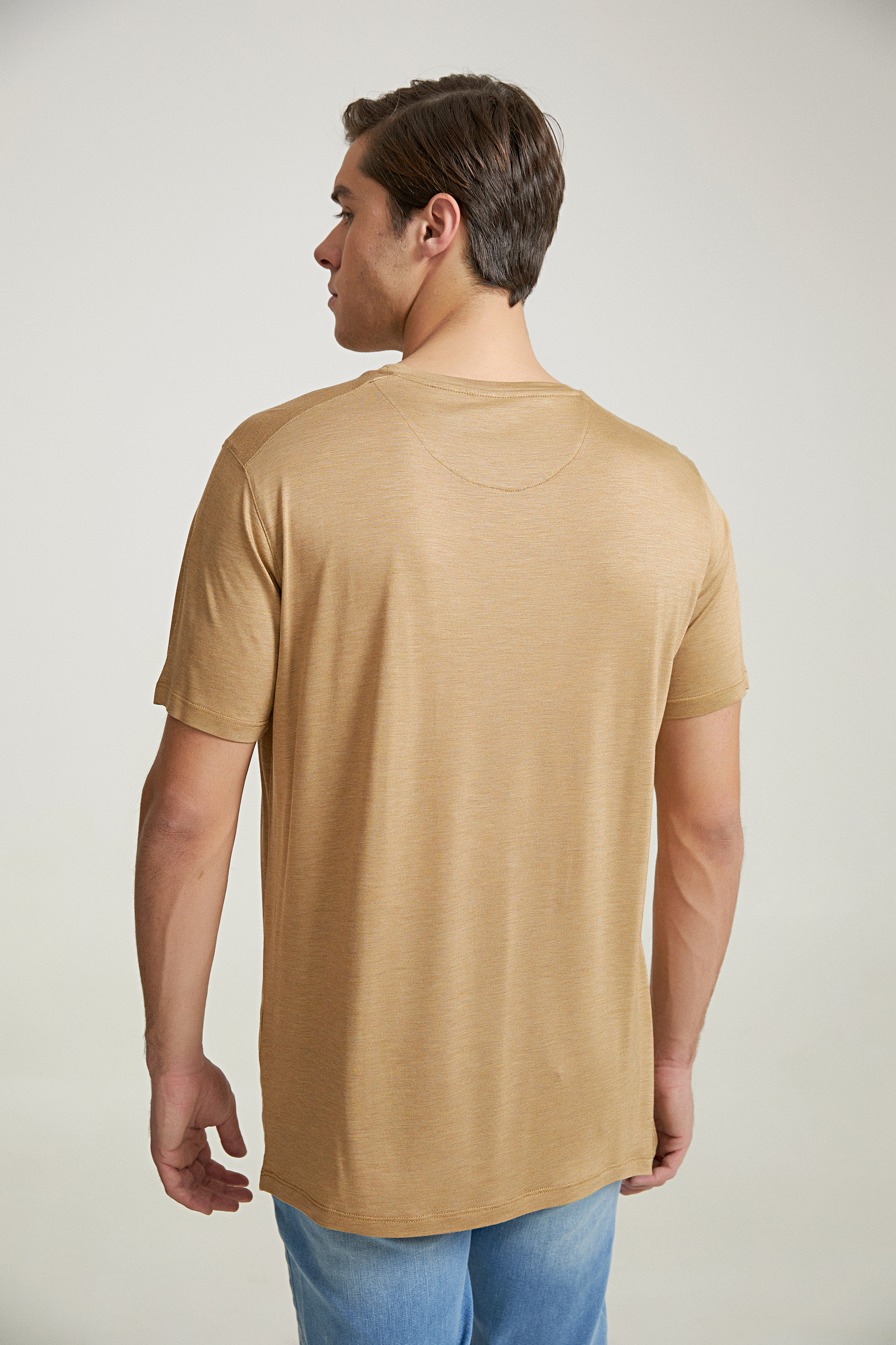 Damat Tween Damat Camel T-Shirt. 4