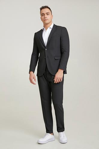 Tween Slim Fit Siyah Takım Elbise - 8682365080358 | Damat Tween