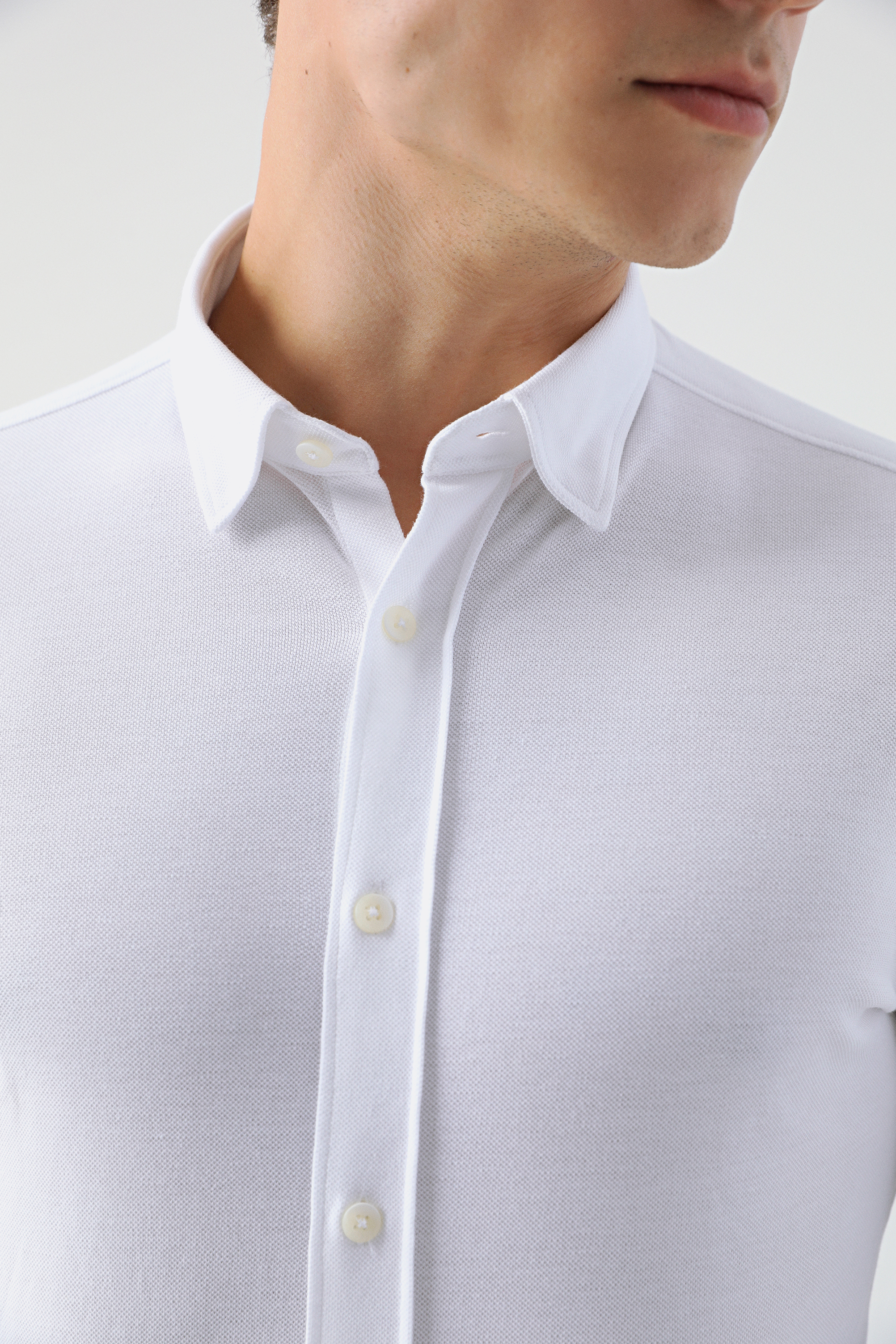 Damat Tween Tween Slim Fit Beyaz %100 Pamuk Gömlek. 2