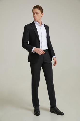 Ds Damat Slim Fit Siyah Düz Takım Elbise - 8682060660718 | D'S Damat