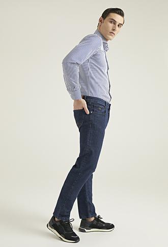 Damat Slim Fit Lacivert Denim Pantolon - 8682365192280 | Damat Tween