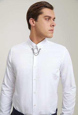 Tween Slim Fit Beyaz Gömlek - 8682365278717 | Damat Tween