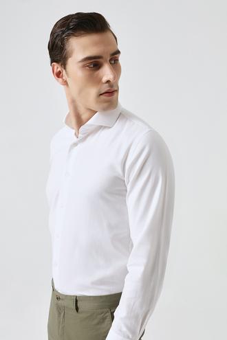 Damat Slim Fit Beyaz Gömlek - 8682365169183 | Damat Tween