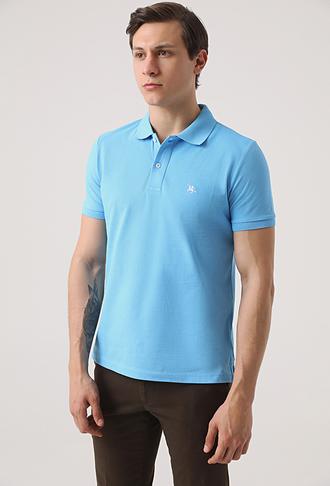 Ds Damat Regular Fit Mavi T-shirt - 8682445757651 | D'S Damat