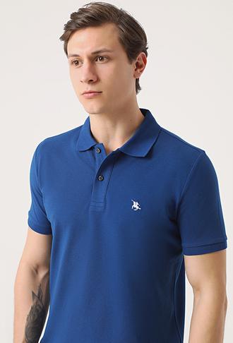 Ds Damat Regular Fit Saks Mavi T-shirt - 8682445757811 | D'S Damat