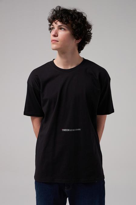 Tween Siyah T-shirt - 8682365120214 | Damat Tween
