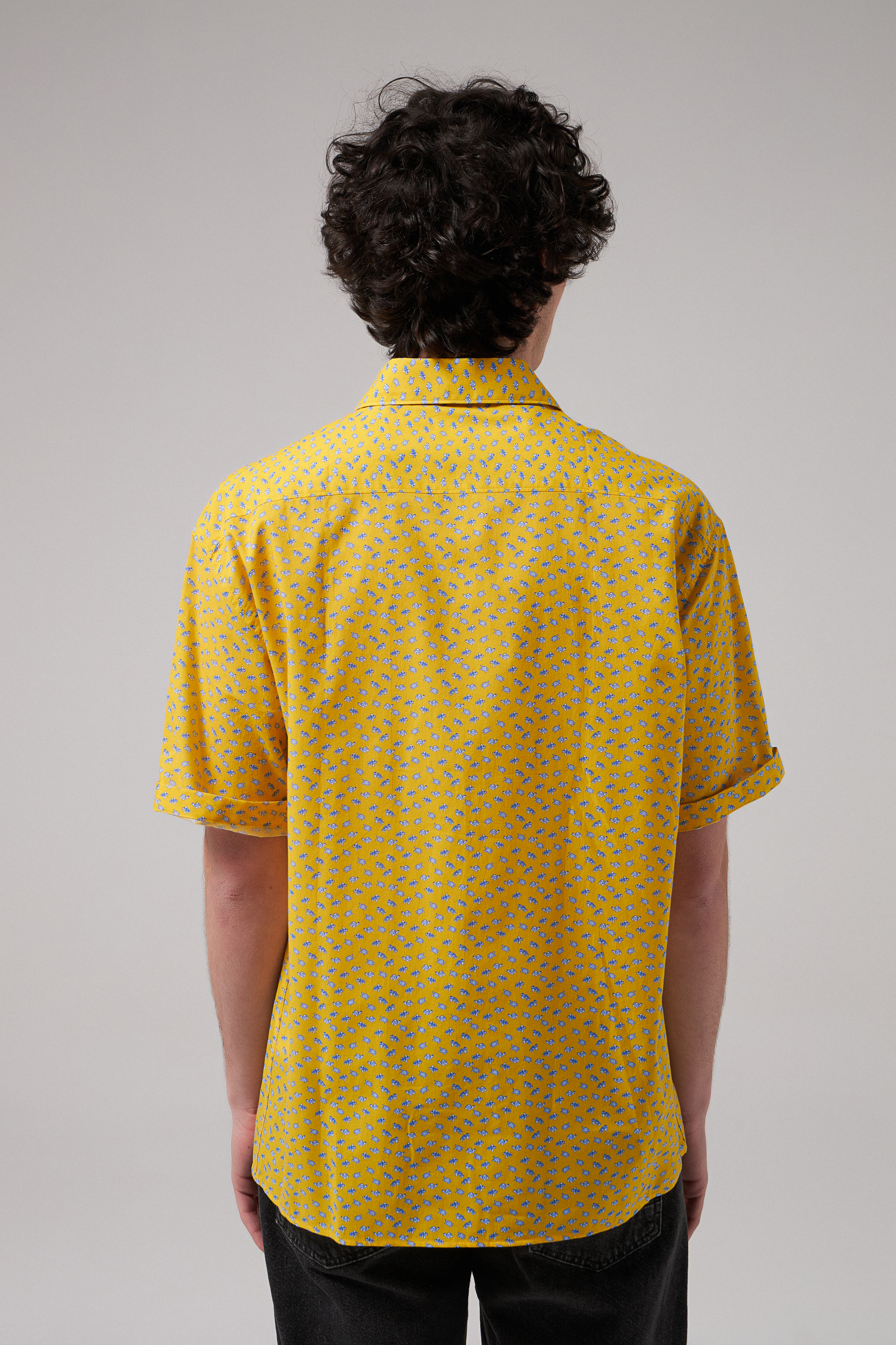 Damat Tween Tween Oversize Sarı Gömlek. 4