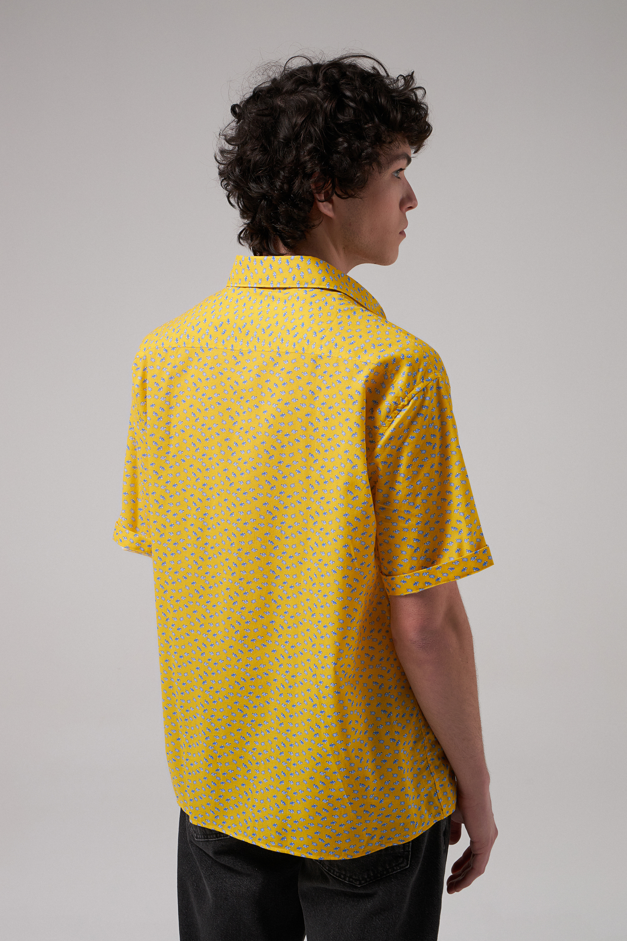 Damat Tween Tween Oversize Sarı Gömlek. 5