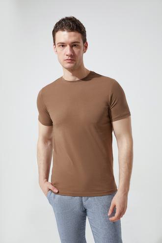 Ds Damat Slim Fit Vizon T-shirt - 8682445085952 | D'S Damat