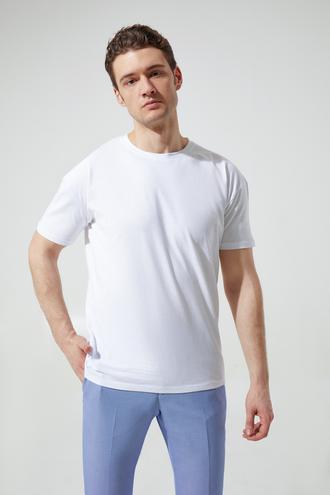 Ds Damat Oversize Beyaz T-shirt - 8682445062618 | D'S Damat