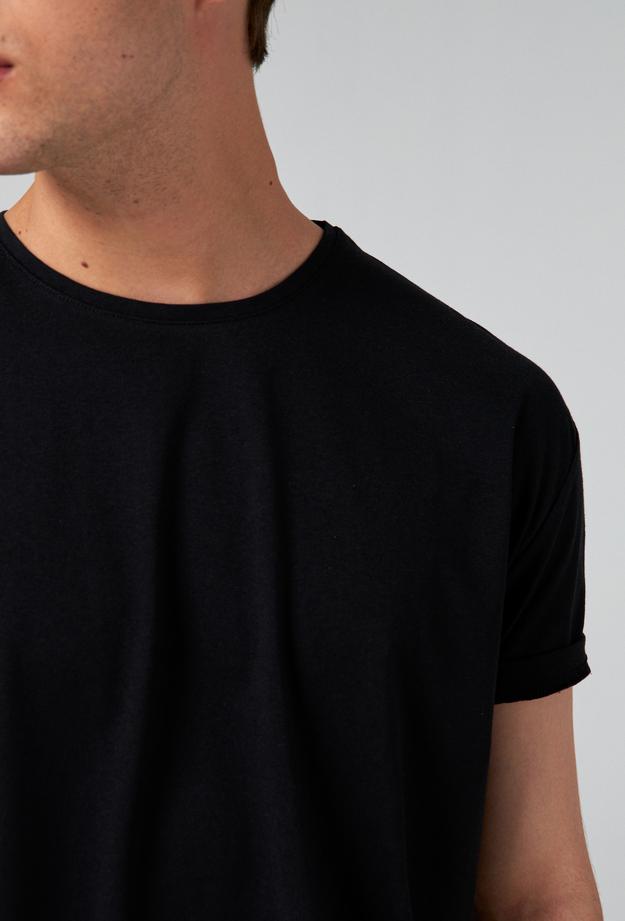 Ds Damat Oversize Siyah T-shirt