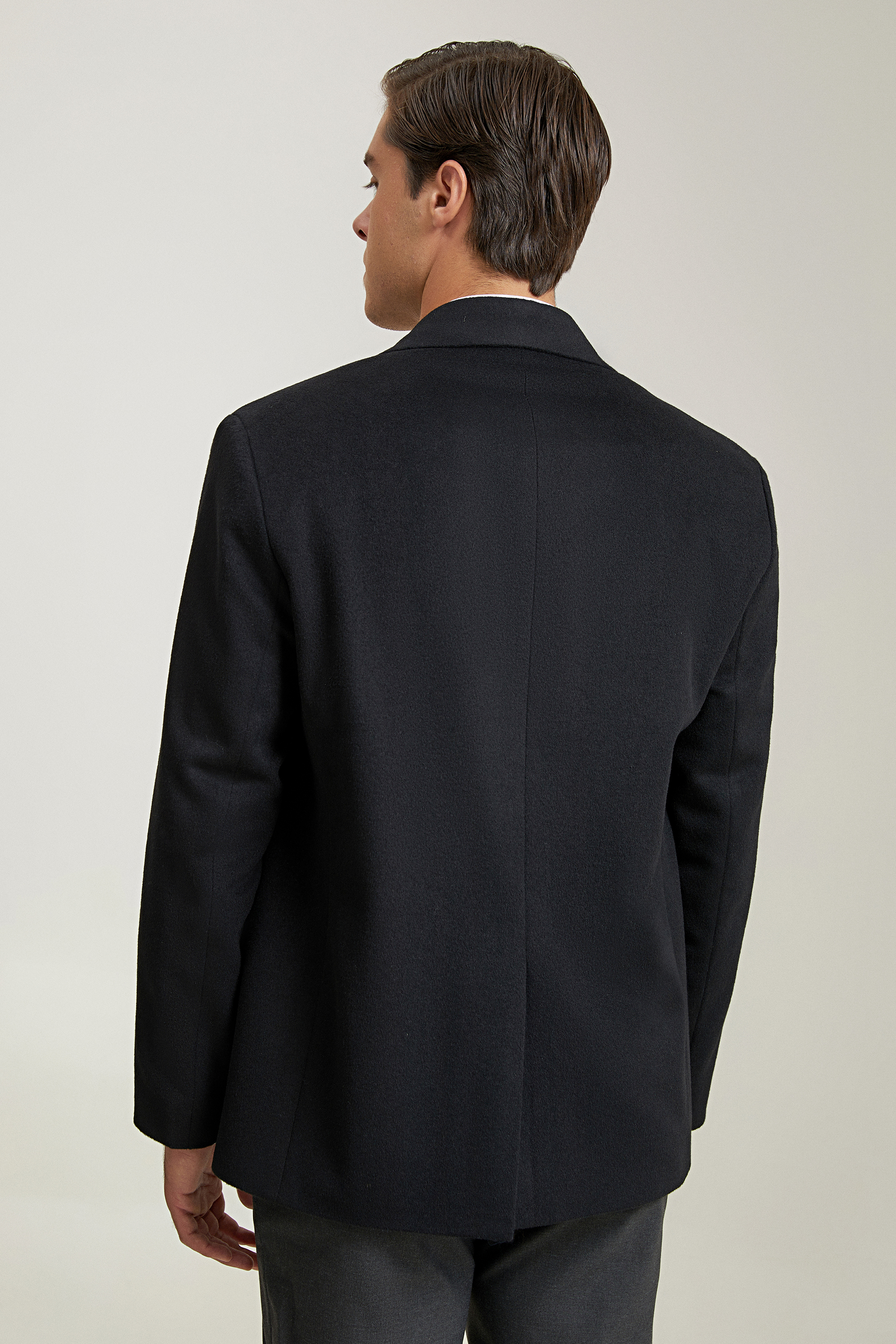 Damat Tween Tween Oversize Siyah Kumaş Ceket. 4