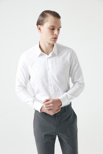Tween Slim Fit Beyaz Gömlek - 8682365691172 | Damat Tween